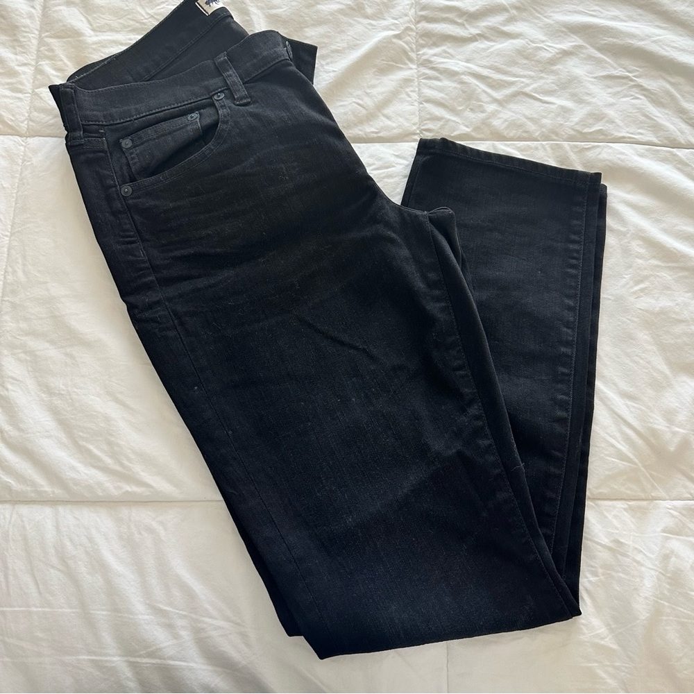MADEWELL. Slim BoyJean Black Denim Jeans